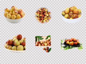 新鮮冬棗，脆甜美味 高質海報設計PNG素材一站式下載